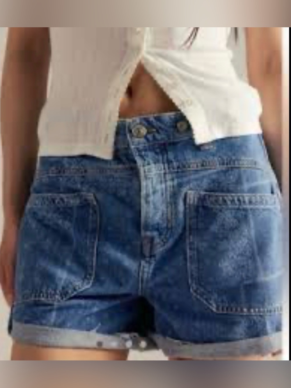 NWT FREE PEOPLE We The Free Palmer Paisley Shorts
